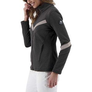 Obermeyer Women's Shimmer Fleece Black Jacket XS New w/ Tags $160!